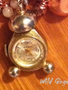 Copper Vintage Charm Bracelet - Tea Time