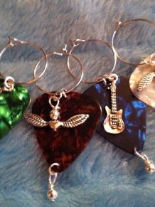 Rocker Wine Glass Charms
