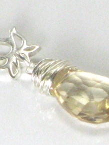 Lotus Flower Champagne Quartz