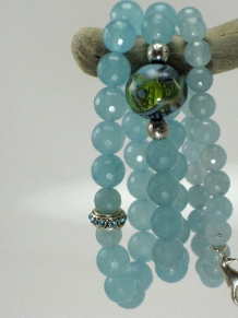 Blue Jade Bracelets Spiro Bracelets